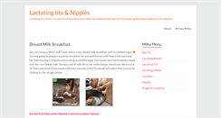 Desktop Screenshot of lactatings.com